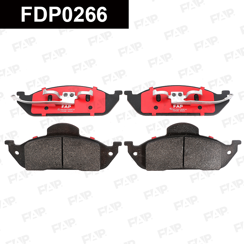 Колодки тормозные MERCEDES-BENZ ML230 2.3L 1998.04-2000.08 перед. смесь CERAMIC FAP