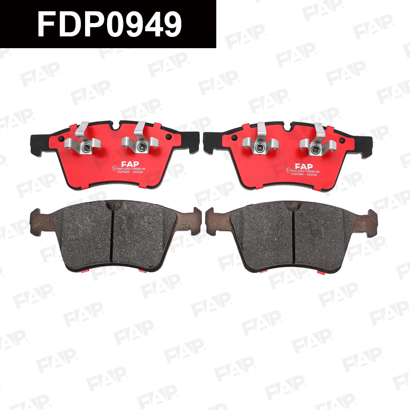 Колодки тормозные MERCEDES-BENZ GL320 3.0L 2009.12-2012.08 перед. смесь CERAMIC FAP