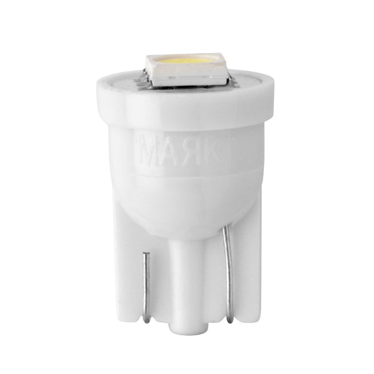 Лампа светодиодная 12V 5W без цоколя белый 1 SMD (габариты, повт.поворотника) 10 шт. Маяк