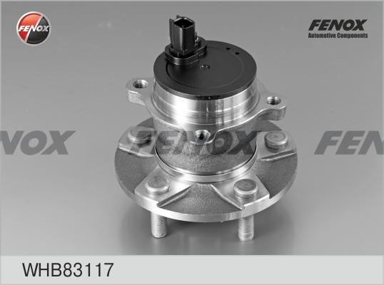 Ступица Ford Focus II 04-, C-Max 03- задняя в сборе (+ABS) / FENOX WHB83117