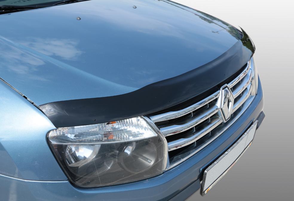 Спойлер на капот Renault Duster 11- кроссовер ABS МУХ00309