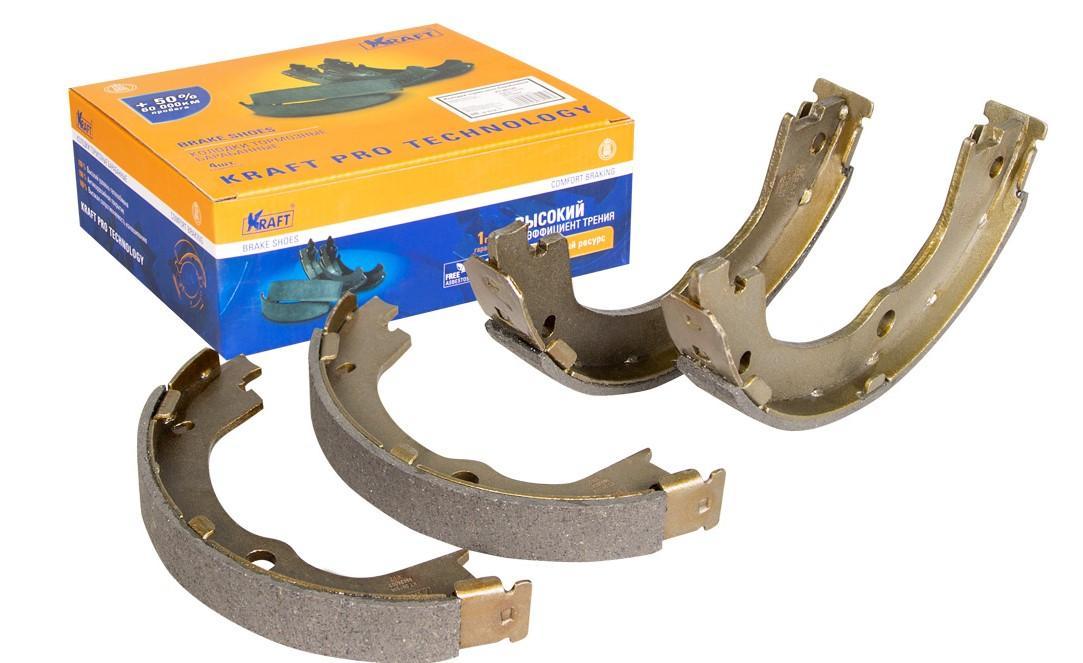 Колодки тормозные Hyundai Santa Fe II 06- барабанные Kraft