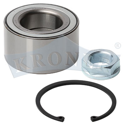 Подшипник ступицы Citroen C5 (08-), C5 Break (08-), C6 (05-), DS4, DS5 11- передней (+ABS) Kroner