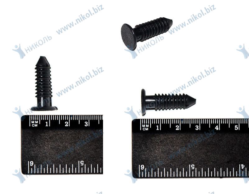 Пистон иномарки нажимной NOVA-PRO/DINWARD ТН-1602 (крат_уп_10шт)