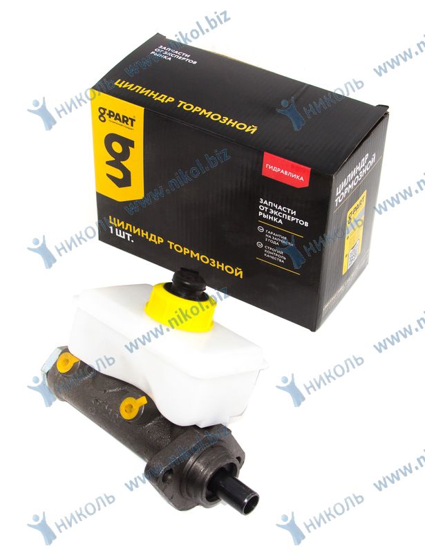 Цилиндр тормозной главный Газ-3102/3302 (с бачком и датчиком) G-PART
