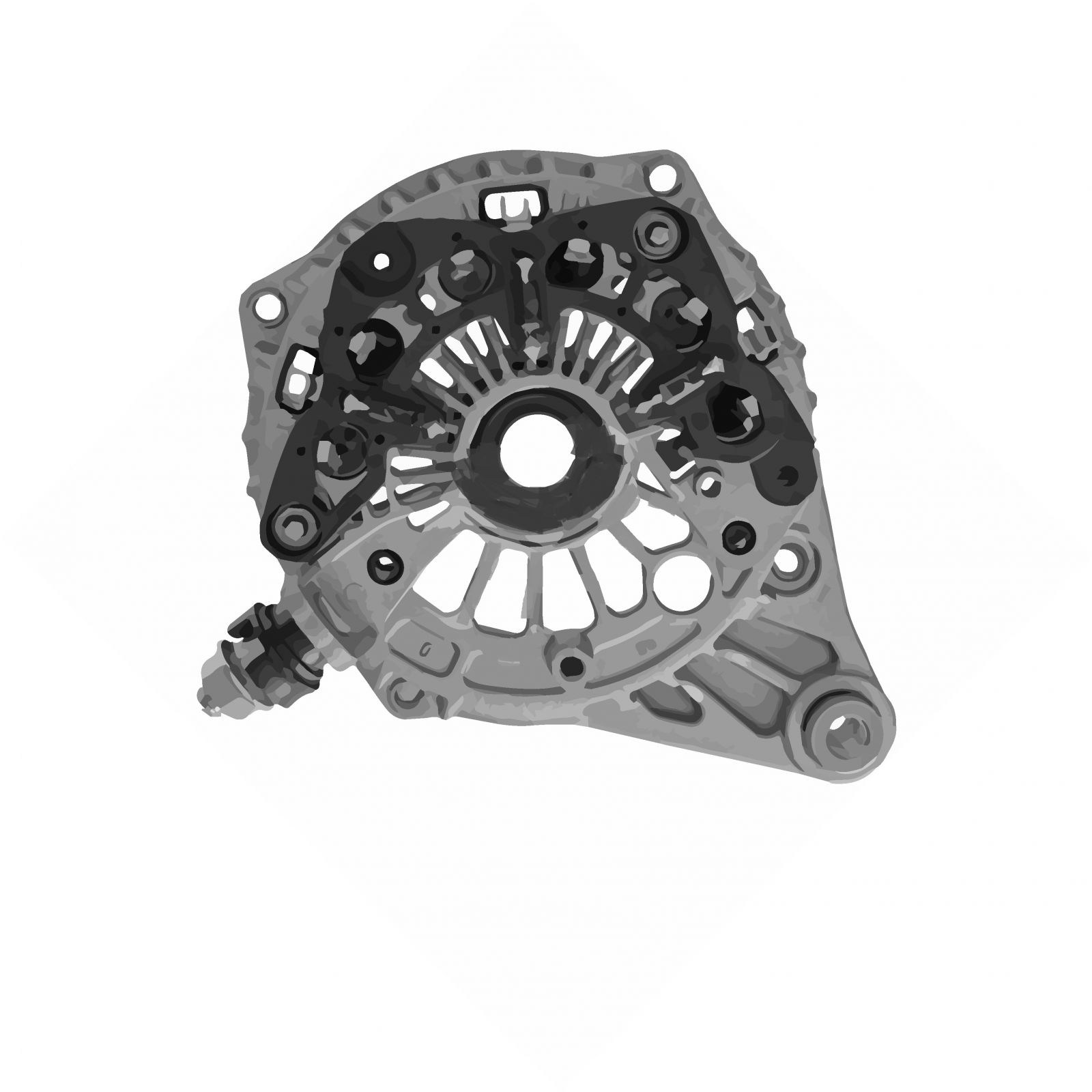 Мост диодный генератора Geely Emgrand EC7 (09-)/Lifan X60 (11-) 1.5i/1.8i (с крышкой) StartVolt