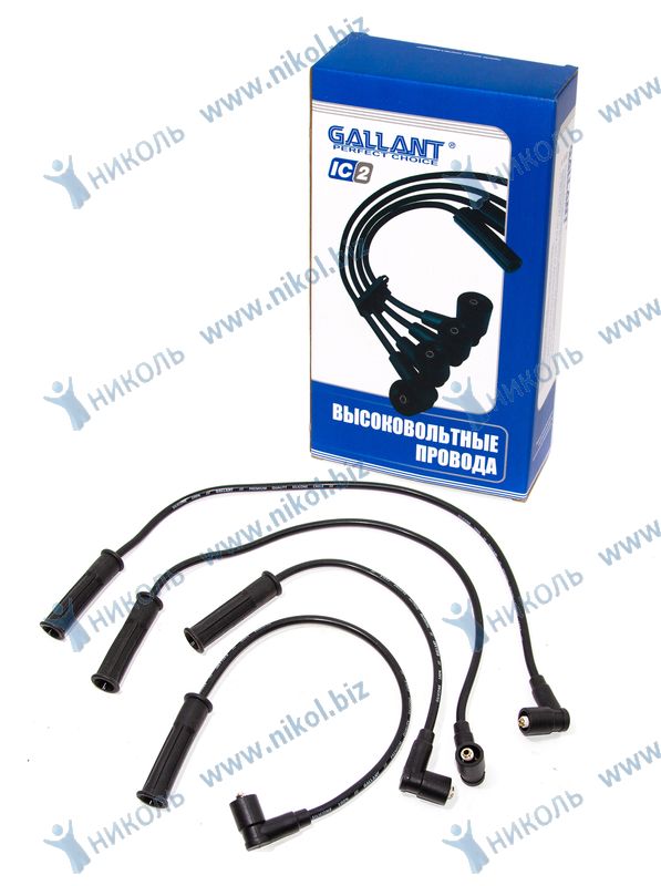 Провода в/в Renault Logan, Sandero, Largus 8V Gallant силикон 8200506297