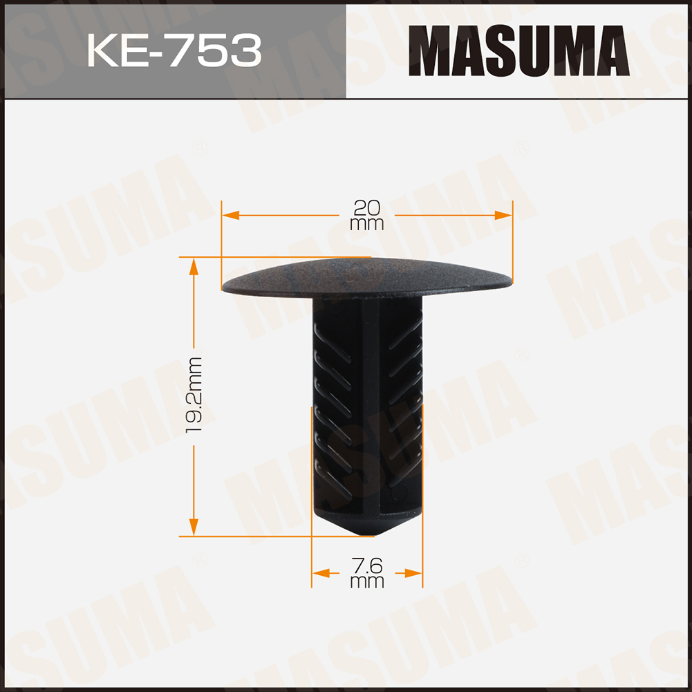 Клипса Masuma KE-753