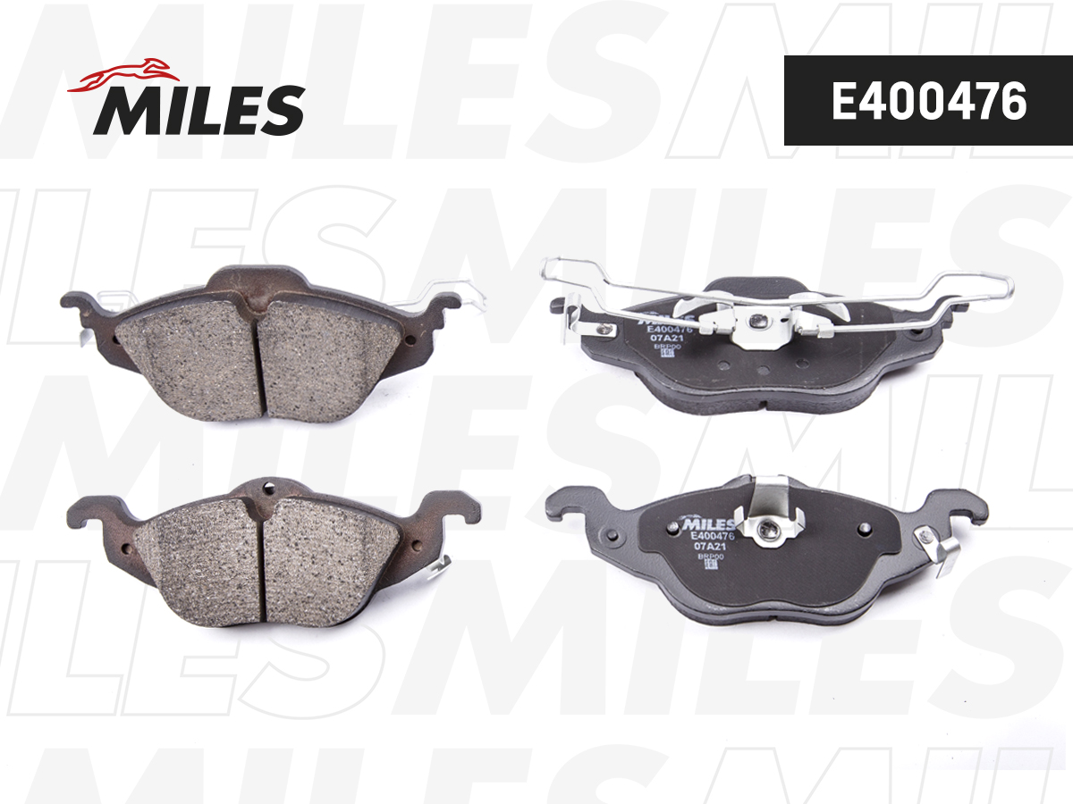 Колодки тормозные Opel Astra G 1.2/1.4/1.6/1.7D передние Low-metallic Miles