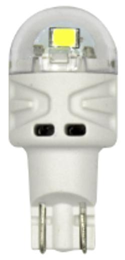 Лампа светодиодная 12V 21W пластиковый цоколь 1-конт. белый 6 SMD T16 Silver 2 шт. блистер Маяк
