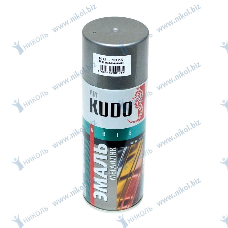яяяКраска аэроз алюм KUDO (520мл)