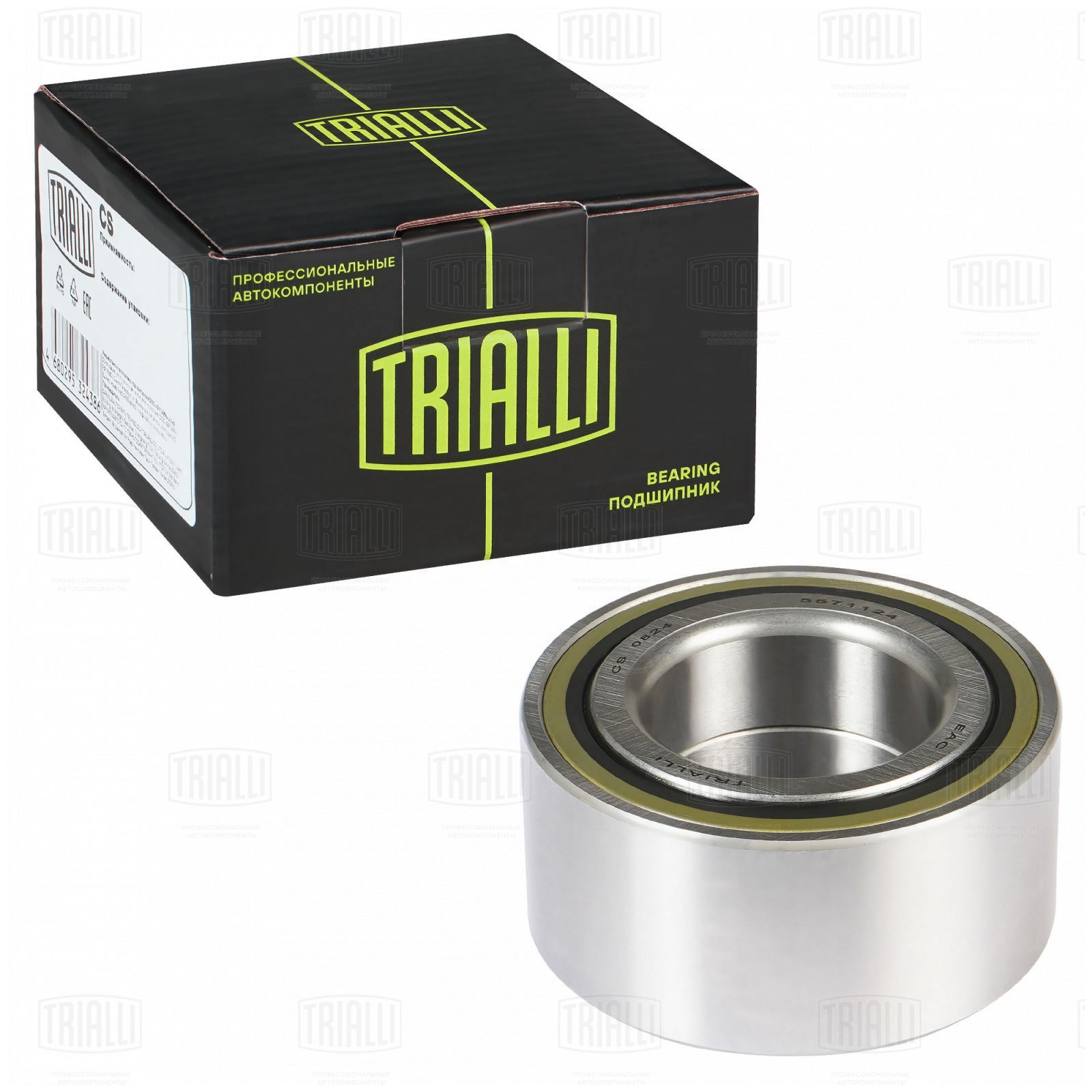 Подшипник ступицы Hyundai Creta 16-, iX35 10-, Sonata (ТагАЗ); Kia Sportage 07-15 передней Trialli