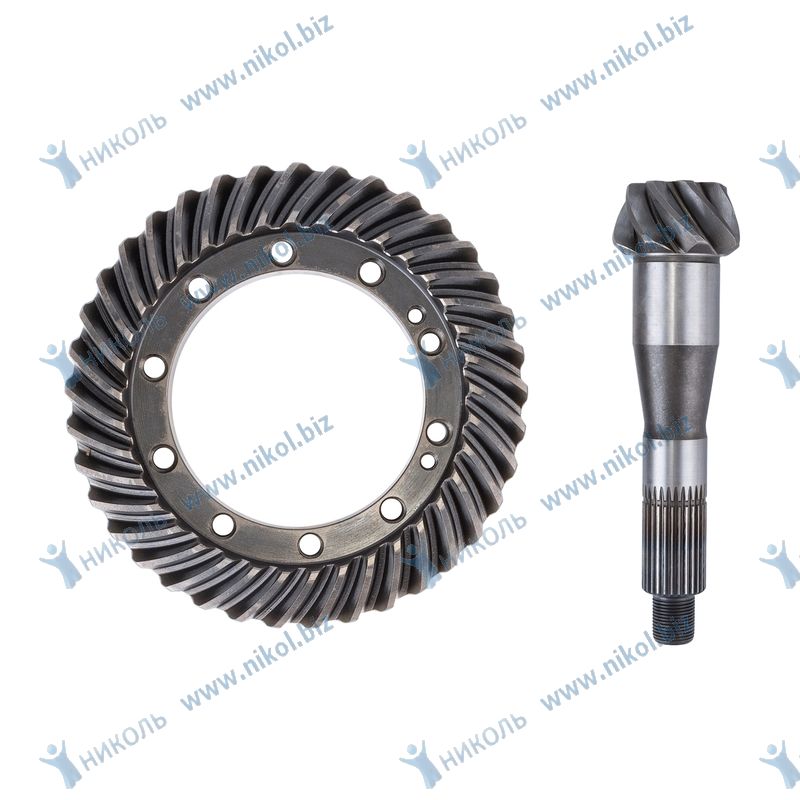 Главная пара УАЗ-3160 заднего моста 37/9 (планетарка+хвостовик) Спайсер MetalPart