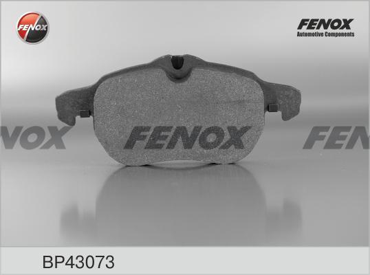 Колодки тормозные Opel Astra H 05-, Vectra C 02-, Zafira B 06- передние \ FENOX BP43073