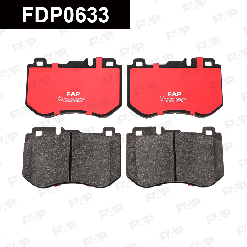 Колодки тормозные MERCEDES-BENZ C200 2.0L 2019.08-2021.05 перед. смесь CERAMIC FAP