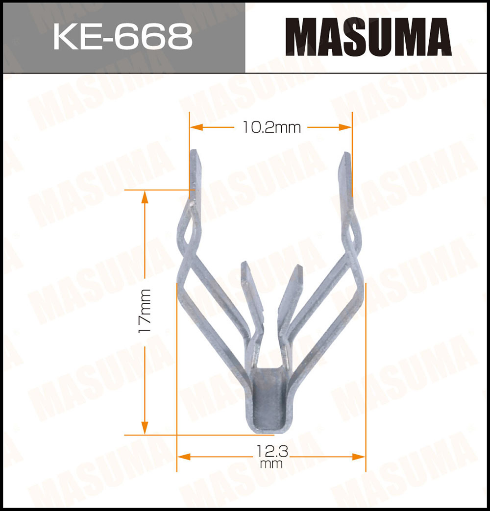 Клипса MASUMA KE-668
