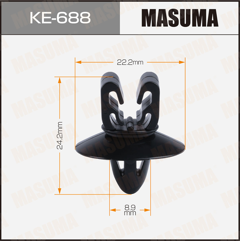 Клипса MASUMA KE-688