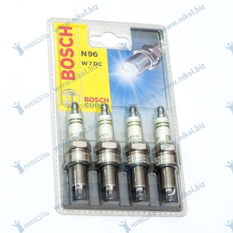 Свеча BOSCH SUPER 2101-07 W7DC