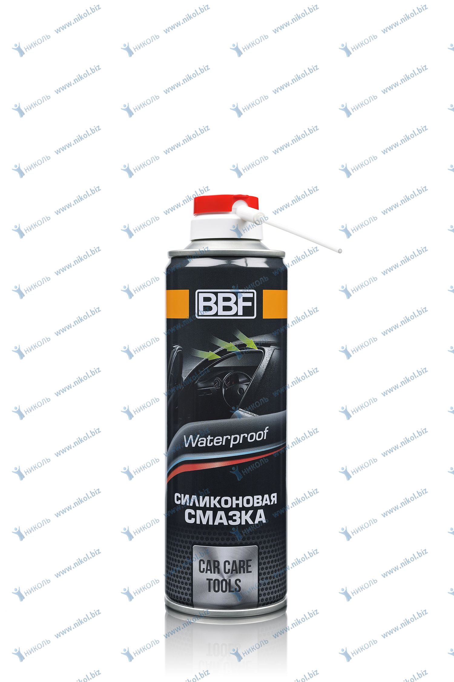 Смазка силикон аэроз BBF (300мл) с трубкой