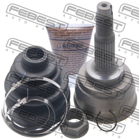 ШРУС NISSAN MARCH K12 2002.02-2010.07 [JP] наружный 22x49x25 \ 0210-068 FEBEST
