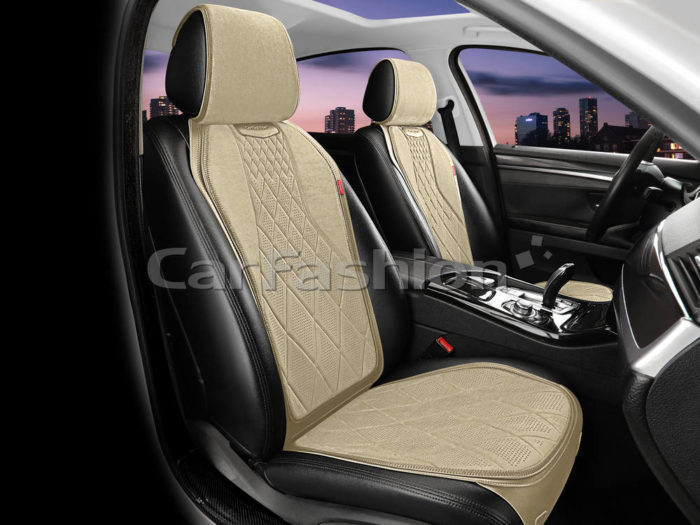 Накидка на сиденье CarFashion COLT FRONT 2D бежевый/бежевый/бежевый