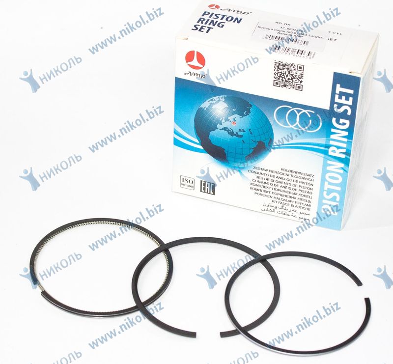 Кольца порш (80,0) ВАЗ Largus, Renault AMP