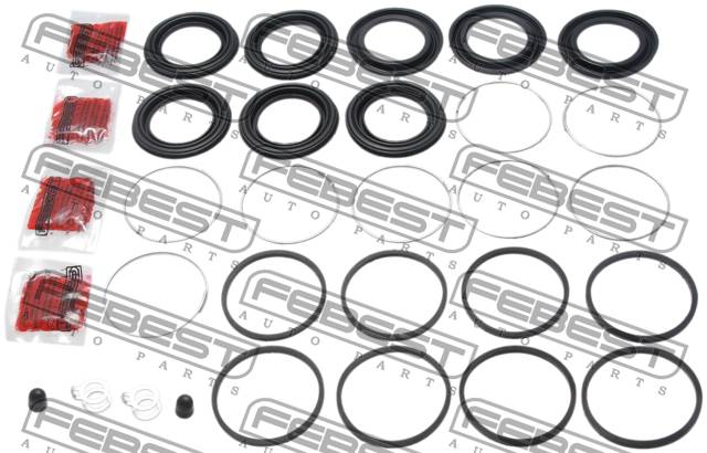 Ремкомплект суппорта Toyota Land Cruiser 200 07-, Lexus LX 07- переднего (D51mm, суппорт sumitomo) (на обе стороны) \ FEBEST 0175-GRJ200F