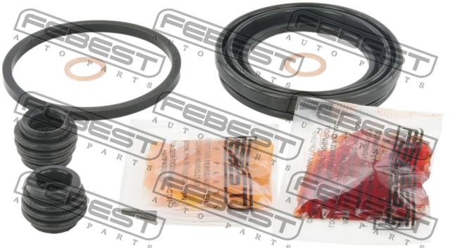 Ремкомплект суппорта Honda Fit (GD) 01- переднего \ FEBEST 0375-JE1F