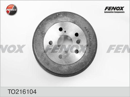 Барабан тормозной Toyota Rav 4 94-00, Rav 4 II 00- 228.6 x 54.7 x 5 \ FENOX TO216104
