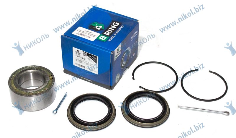 Подшипник ступицы Nissan Primera (P10/P11) перед (рем. к-т) B-RING HÄRDIG