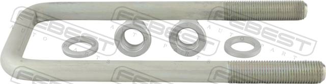 Скоба задней рессоры ремкомплект TOYOTA HILUX GGN15,25,35,KUN1#,2#,3#,LAN15,25,35,TGN1#,26,36 2004.08-2012.04 [US]
