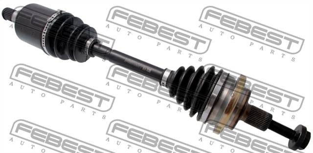 Привод FEBEST 1614203RH MB W203 4matic 24*569.5*35 нар