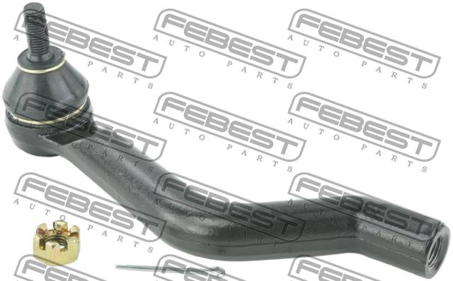 Наконечник рулевой Nissan Qashqai (J11E) 13-; Renault Kadjar 15- правый \ FEBEST 0221-J11ERH