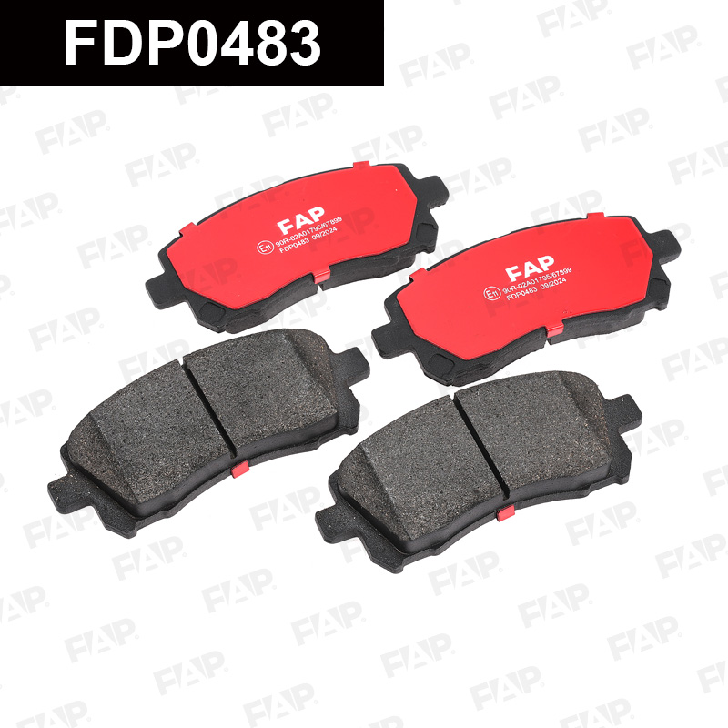 Колодки тормозные SUBARU Forester 2.0L 1997.08-2002.09 перед. смесь CERAMIC FAP