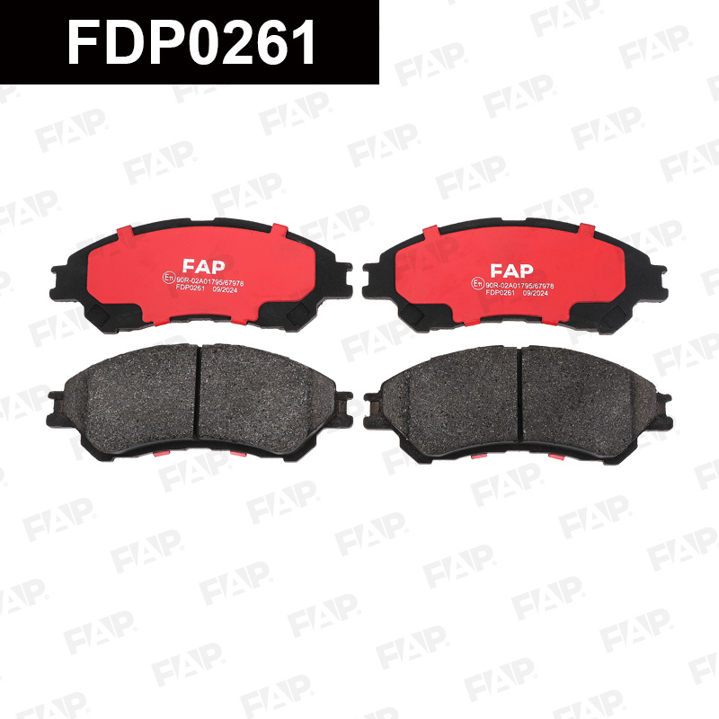 Колодки тормозные SUZUKI SX4 S-Cross 1.6L 2013.08-. перед. смесь CERAMIC FAP