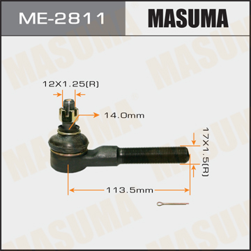 Наконечник рулевой Toyota CROWN / GS130, JZS135, JZS145 OUT 88-99 Masuma