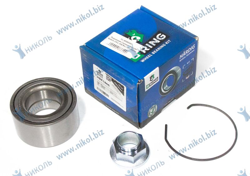 Подшипник ступицы Hyundai Solaris (10-), KIA Rio (10-) перед (рем. к-т) B-RING HÄRDIG