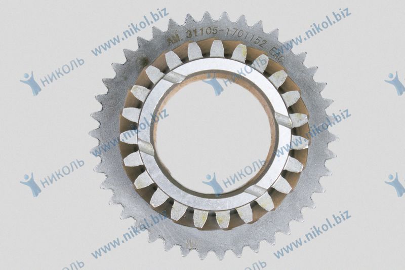 Шестерня КПП ГАЗ 31029-3110,3302 5-ст. 5-й перед. вторич. вала Автомагнат