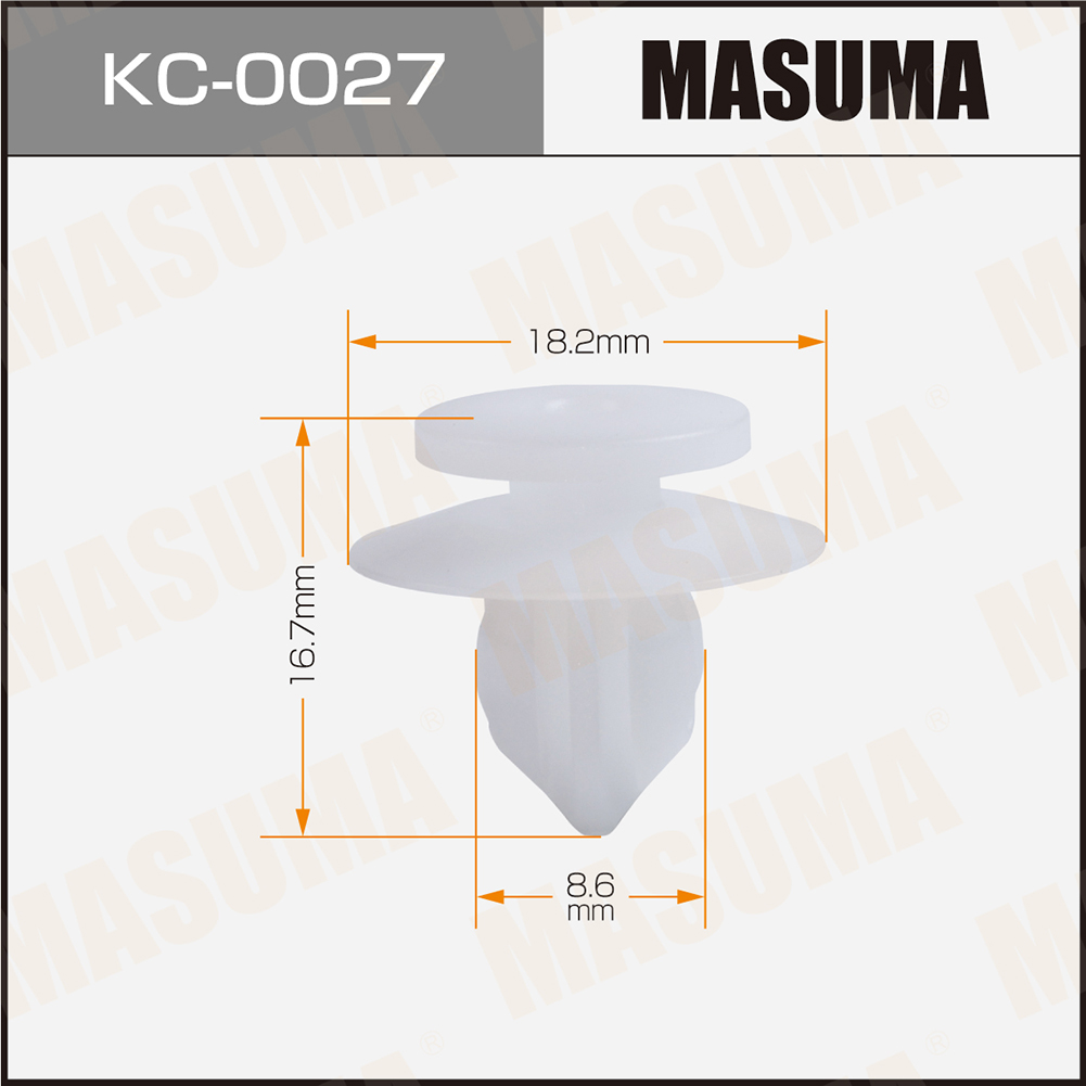 Клипса Masuma KC-0027