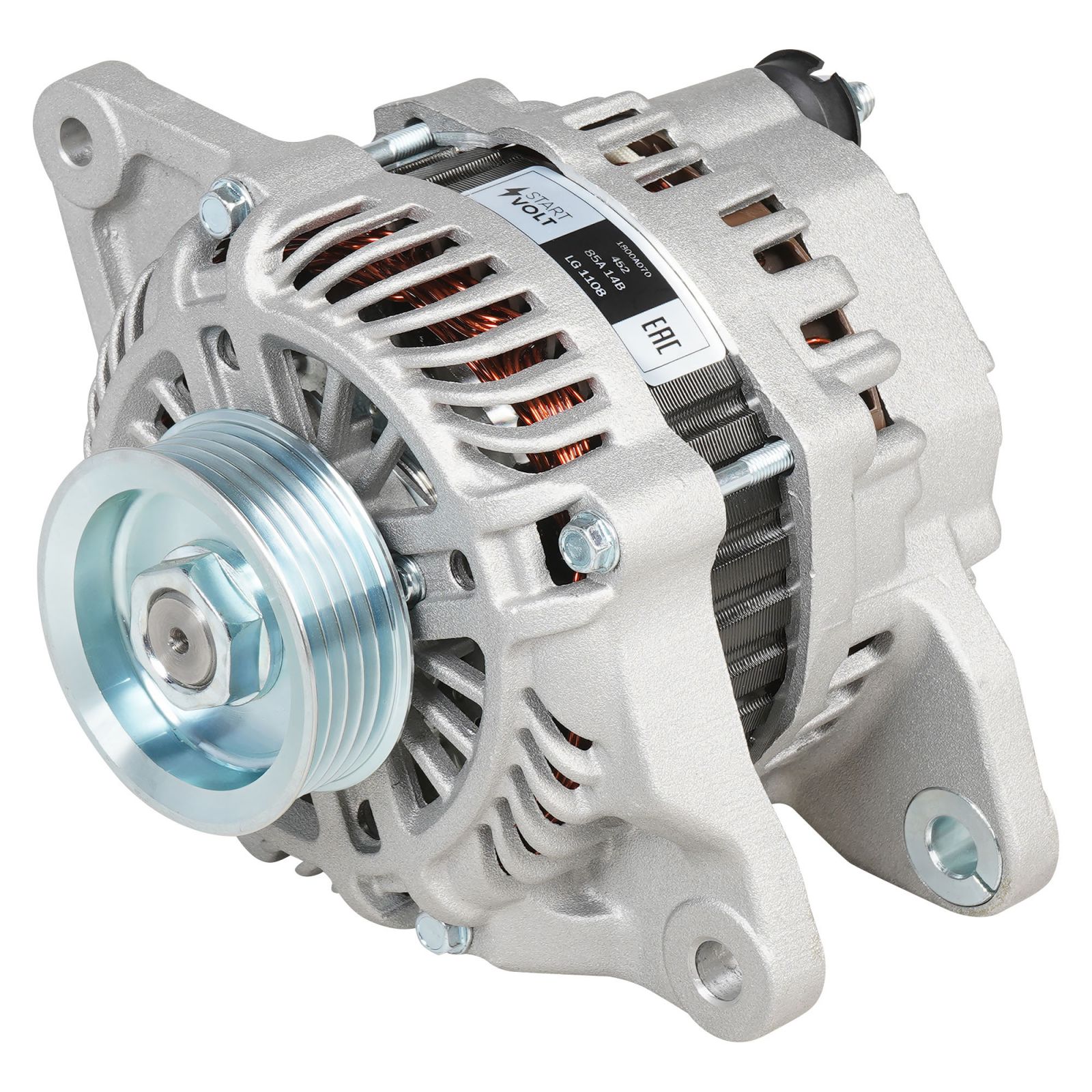 Генератор Mitsubishi Lancer X (07-) 1.5i/Colt VI (04-) 1.3i/1.5i 85A Startvolt