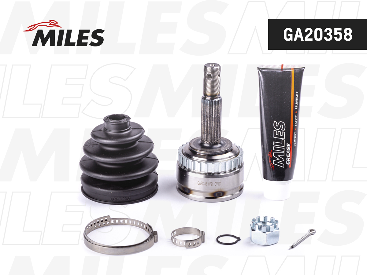 ШРУС OPEL CORSA 1.0-1.7D 94-01 нар.(ABS) MILES