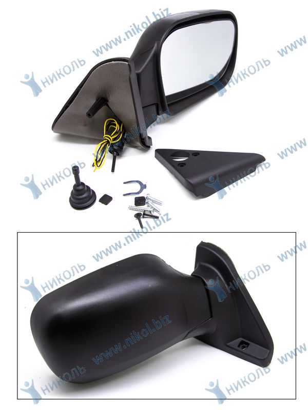 Зеркало бок 21214 /механическое, обогрев, трос/ правое