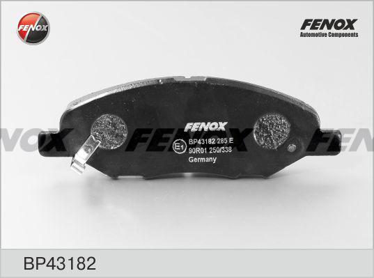 Колодки тормозные ВАЗ 2180 Lada Vesta NG 22-; Nissan Note 06-; Mazda Familia 07- передние \ FENOX BP43182