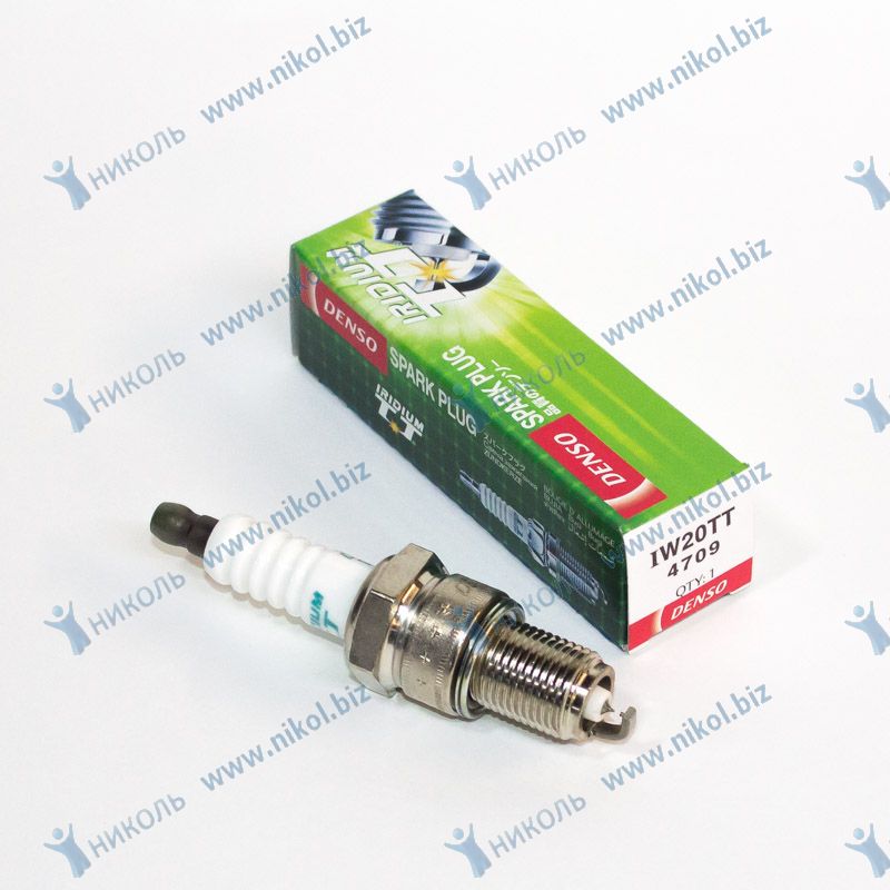 Свеча DENSO IRIDIUM Twin Tip IW20TT 2108-10 инж, 2123, 2170 - 2190 8 кл 1,6дв; ином