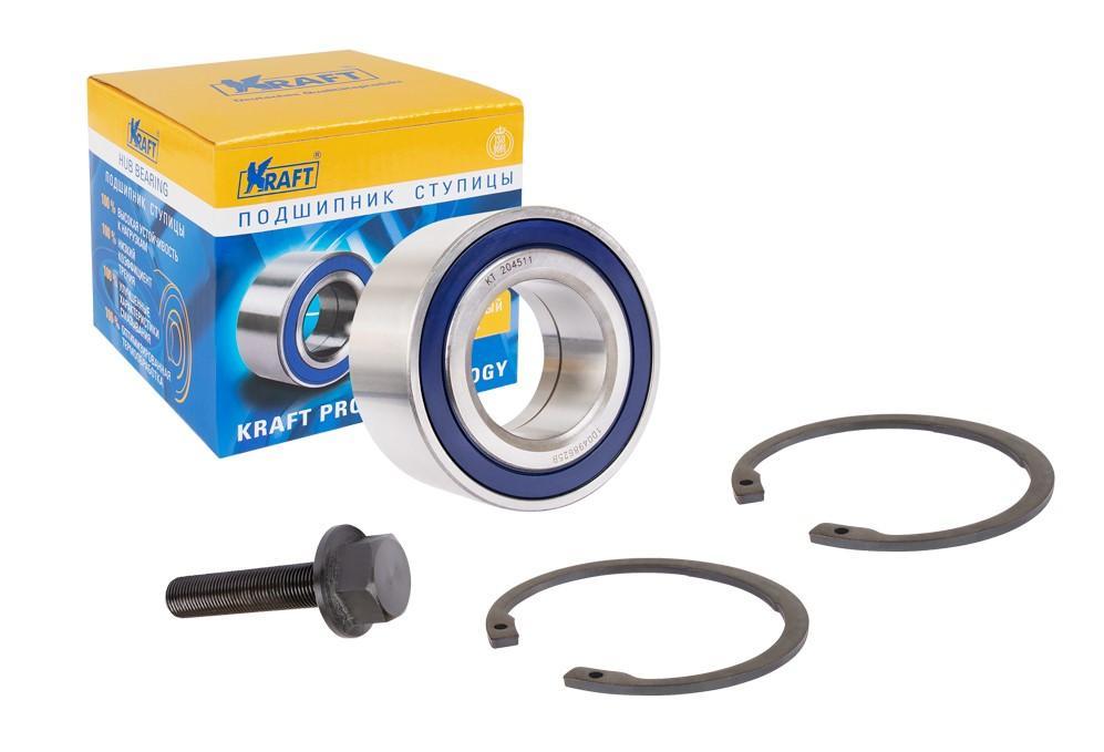Подшипник ступицы VAG A6 94-05; Superb 3U 01-; Passat 96-05 передней Kraft