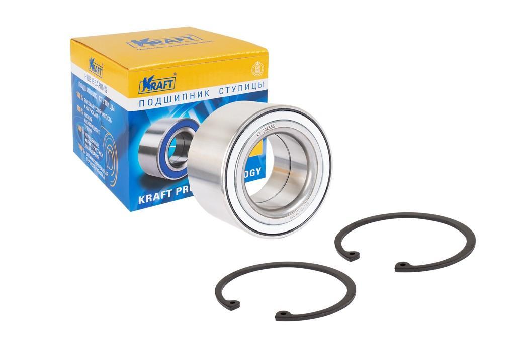 Подшипник ступицы Nissan Primera (P12) 02-, X-Trail (T30) 01- передней Kraft