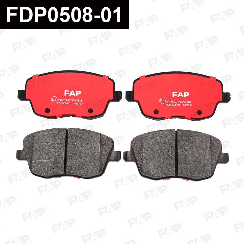 Колодки тормозные SKODA Roomster Praktik 1.4L 2007.03-2010.03 перед. смесь CERAMIC FAP
