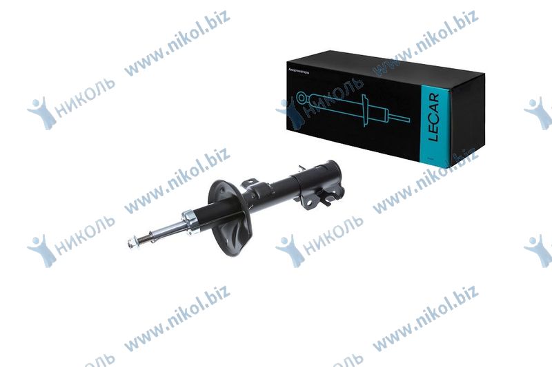 Амортизатор Chevrolet Aveo (03-) стойка перед прав (газ) LECAR 96586888