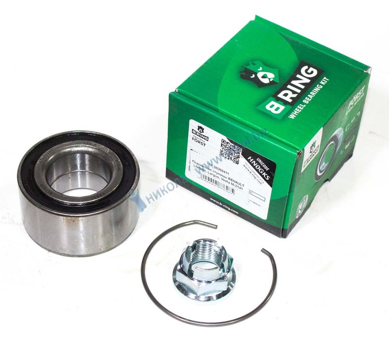 Подшипник ступицы RENAULT LOGAN, Largus, Vesta М-2141 перед 37*72*37 (рем.к-т) B-RING FÖRST