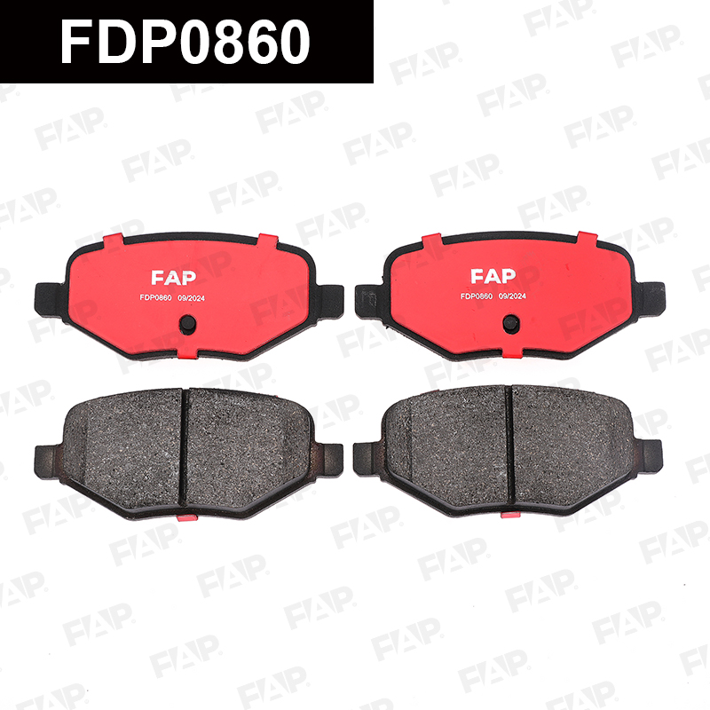 Колодки тормозные FORD USA Edge 3.5L 2006.11-2014.12 задн. смесь CERAMIC FAP